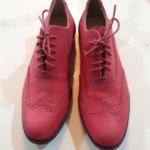 Cole Haan Alisa Wingtip Oxford Pink
